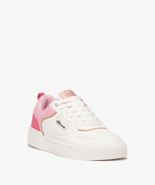 Baskets femme à lacets avec semelle épaisse striée - Ellesse vue2 - ELLESSE - GEMO