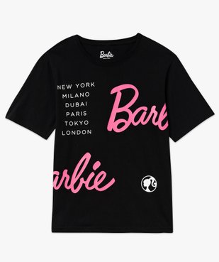 Tee-shirt manches courtes imprimé femme - Barbie vue4 - BARBIE - GEMO