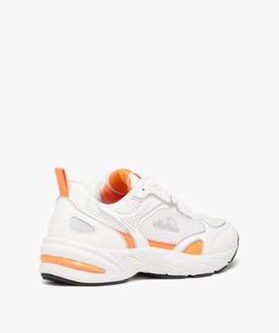 Baskets femme bicolores en mesh style running - Ellesse vue4 - ELLESSE - GEMO