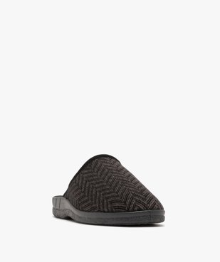 Chaussons mules à motifs chevrons homme vue4 - G'FLEX - GEMO