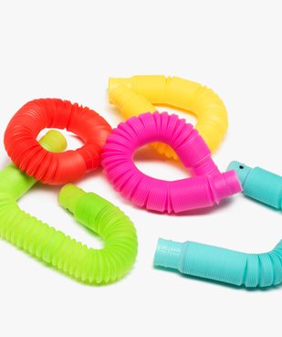 Fidget pop tubes multicolores lumineux vue2 - AUTRES MARQUES - GEMO