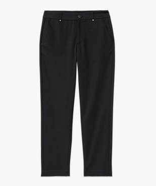 Pantalon femme coupe ample en toile extensible vue4 - GEMO(FEMME PAP) - GEMO