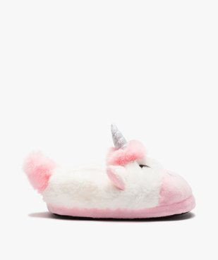 Chaussons fille en volume licorne vue2 - GEMO (ENFANT) - GEMO