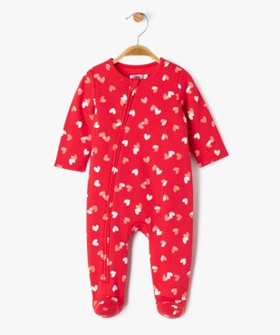 Pyjama en molleton doux et chaud bébé vue1 - GEMO(BB COUCHE) - GEMO