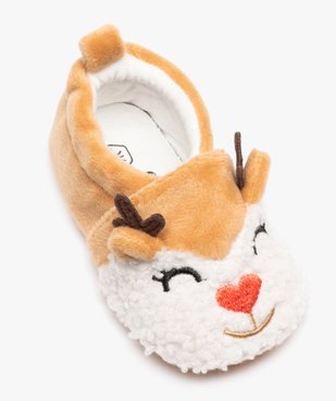 Chaussons de naissance bébé garçon en forme d'animal vue5 - GEMO 4G BEBE - GEMO