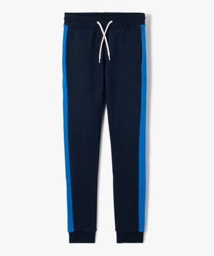 Pantalon de jogging avec bandes contrastantes garçon vue1 - GEMO (JUNIOR) - GEMO