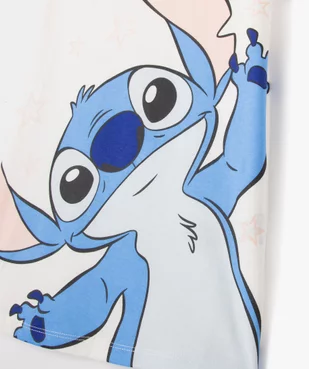 Chemise de nuit à manches courtes motif Stitch fille - Disney vue2 - LILO & STITCH - GEMO