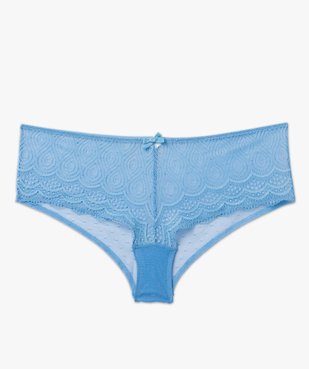 Shorty en dentelle et tulle femme grande taille vue4 - GEMO(HOMWR FEM) - GEMO