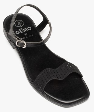 Sandales femme avec bride à strass en forme de vague vue5 - GEMO (CASUAL) - GEMO