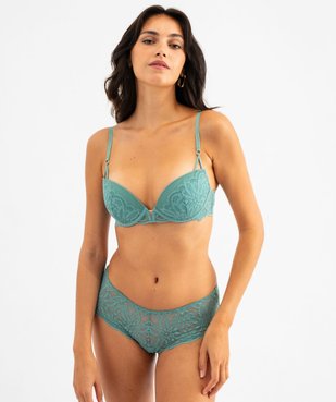 Shorty en dentelle femme vue5 - GEMO(HOMWR FEM) - GEMO