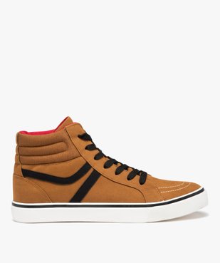 Baskets homme mid-cut en suédine à col rembourré vue2 - GEMO (SPORTSWEAR) - GEMO