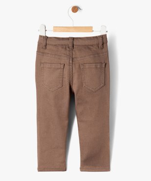 Pantalon stretch en fibre résistante bébé garçon vue4 - GEMO(BEBE DEBT) - GEMO