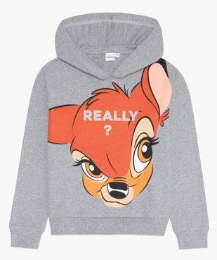 Sweat fille à capuche - Disney Animals Bambi vue1 - DISNEY DTR - GEMO