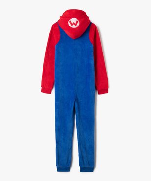 Combinaison pyjama en maille peluche garçon - Super Mario vue3 - MARIO - GEMO