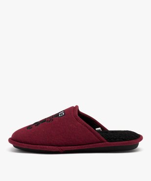 Chaussons homme mules en jersey avec semelle en sherpa - Camps United vue3 - CAMPS UNITED - GEMO