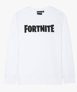 Sweat garçon avec inscription contrastante - Fortnite vue1 - FORTNITE - GEMO