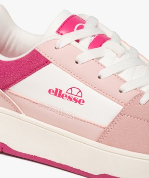 Baskets femme à lacets avec semelle épaisse colorée - Ellesse vue6 - ELLESSE - GEMO