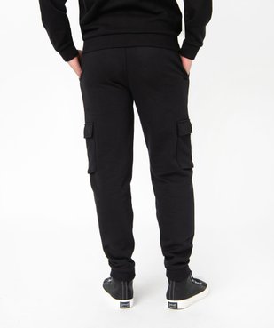 Pantalon de jogging coupe cargo homme vue3 - GEMO 4G HOMME - GEMO