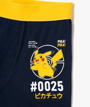 Boxers à motifs Pikachu garçon (lot de 2) - Pokemon vue2 - POKEMON - GEMO