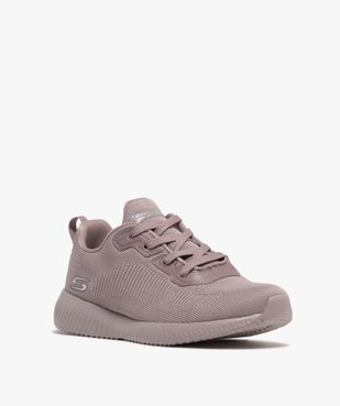 Basket en toile Bobs Squad femme - Skechers vue2 - SKECHERS - GEMO