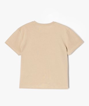 Tee-shirt à manches courtes oversize avec motif skate garçon vue4 - GEMO (ENFANT) - GEMO