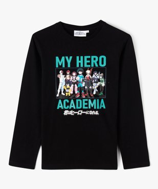 Tee-shirt garçon à manches longues avec motif - My Hero Acadomia vue1 - MY HERO ACADEMIA - GEMO