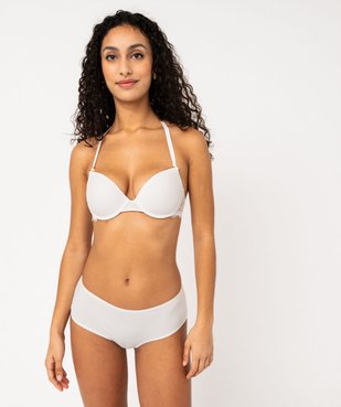 Soutien-gorge à armatures avec bretelles multipositions vue2 - GEMO 4G FEMME - GEMO