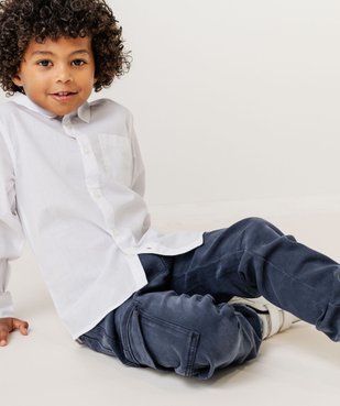 Pantalon cargo regular extensible garçon vue1 - GEMO (ENFANT) - GEMO