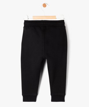 Pantalon de jogging avec ceinture bord-côte bébé garçon vue3 - GEMO 4G BEBE - GEMO