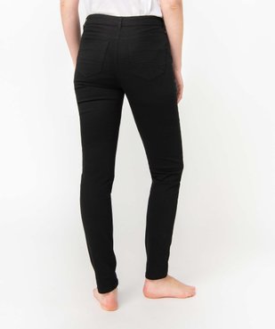 Pantalon coupe Slim taille normale femme vue3 - GEMO 4G FEMME - GEMO