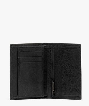 Portefeuille 2 volets en cuir grainé homme vue2 - GEMO (ACCESS) - GEMO