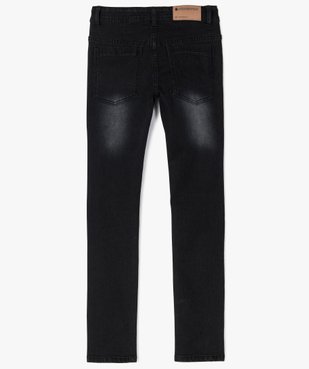 Jean garçon skinny stretch délavé vue3 - GEMO (JUNIOR) - GEMO