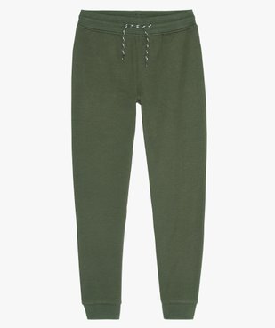 Pantalon de jogging avec intérieur molletonné garçon vue1 - GEMO (JUNIOR) - GEMO