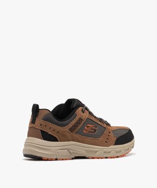 Basket de marche à lacets Oak Canyon homme - Skechers vue4 - SKECHERS - GEMO