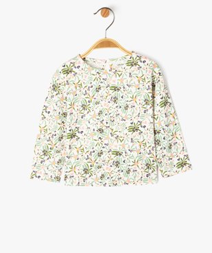 Ensemble 2 pièces bébé fille tee-shirt et salopette - LuluCastagnette vue5 - LULUCASTAGNETTE - GEMO