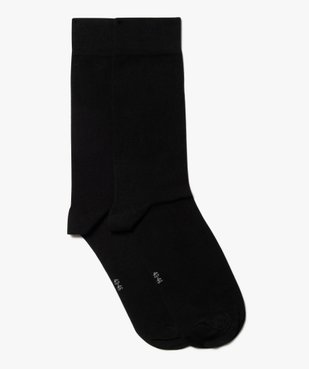 Chaussettes homme fines à tige haute (lot de 2) vue1 - GEMO(HOMWR HOM) - GEMO