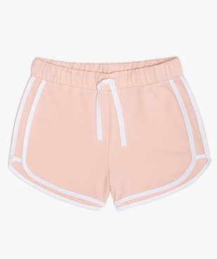 Short fille en jersey look vintage vue1 - GEMO (JUNIOR) - GEMO