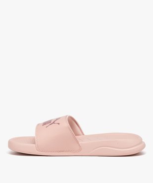 Mules de piscine femme détail métallisé Popcat 20 - Puma  vue3 - PUMA - GEMO