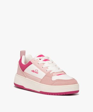 Baskets femme à lacets avec semelle épaisse colorée - Ellesse vue2 - ELLESSE - GEMO