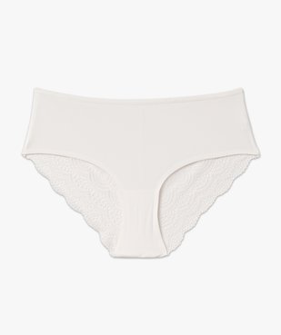 Shorty en dentelle et microfibre femme vue4 - GEMO(HOMWR FEM) - GEMO