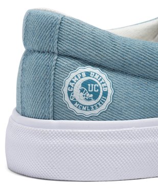 Baskets homme en toile slippers style denim - Camps United vue6 - CAMPS - GEMO