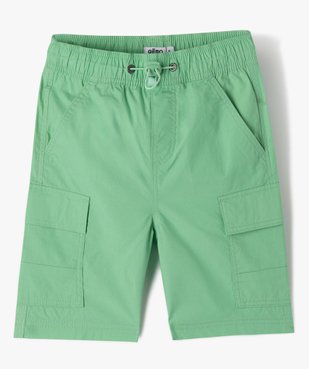 Bermuda coupe loose style cargo garçon vue2 - GEMO (ENFANT) - GEMO