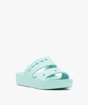 Mules de piscine femme sportswear Baya Platform - Crocs vue2 - CROCS - GEMO