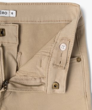 Pantalon cargo regular extensible garçon vue2 - GEMO (ENFANT) - GEMO