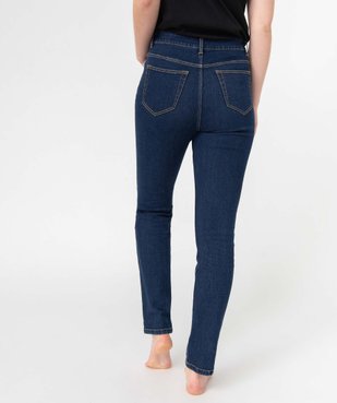 Jean Slim taille haute stretch femme vue4 - GEMO(FEMME PAP) - GEMO