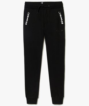 Pantalon de jogging molletonné garçon Kwell vue2 - KWELL - GEMO