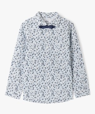 Chemise fleurie avec noeud papillon amovible garçon vue2 - GEMO (ENFANT) - GEMO