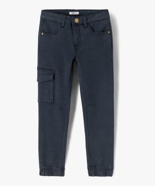 Pantalon cargo regular extensible garçon vue3 - GEMO (ENFANT) - GEMO