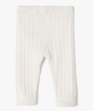 Pantalon en maille torsadée à revers bébé  (lot de 2) vue3 - GEMO(BB COUCHE) - GEMO