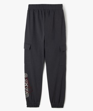 Pantalon de jogging avec inscription brodée garçon - Camps United vue4 - CAMPS - GEMO